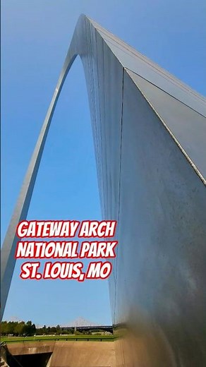 Inside The Gateway Arch - St. Louis, MO. Take a tram to the top for this gorgeous view!