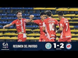 Semifinals: Belgrano 1 - Argentinos Juniors 2
