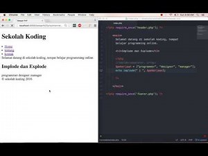 3 implode dan explode