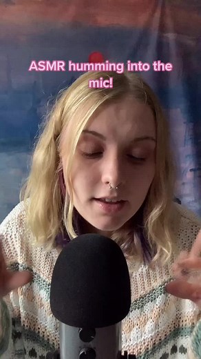 Relaxing ASMR Humming into the Mic