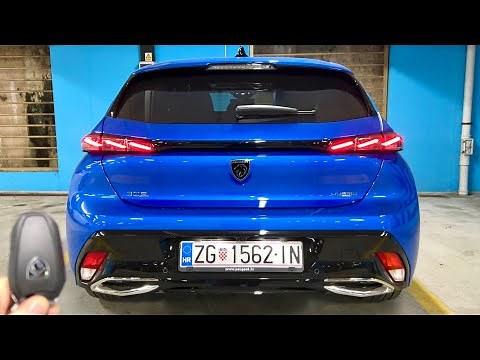NEW Peugeot 308 (2022) - crazy LIGHT SHOW (Matrix LED lights demonstration & 3D i-cockpit views)