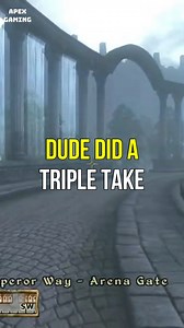 247K views · 1.3K reactions | dude did a triple take 樂 #skyrim | Apex Gaming | Facebook