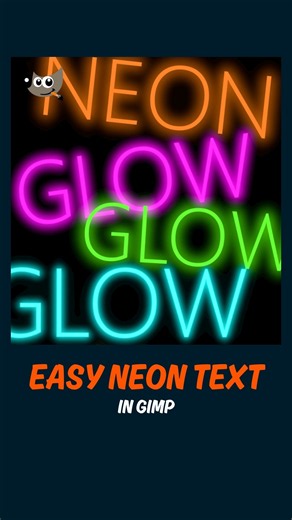 This GIMP Trick Makes Text Glow!