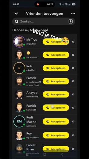 Sinds wanneer is Snapchat een Tinder geworden?