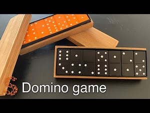 Making a 3D printed domino game in a wooden box