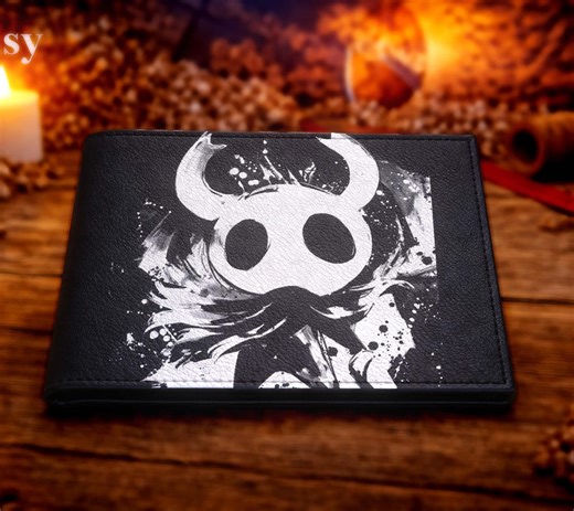 Custom Hollow Knight Silksong Wallet, Slim Leather Wallet for Gamers, Unisex Video Game Accessory, Silksong Fan Gift. - Etsy