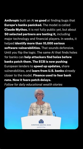The AI That Scares European Banks: Claude Mythos