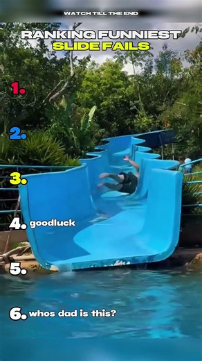 Ranking Funniest Slide Fails