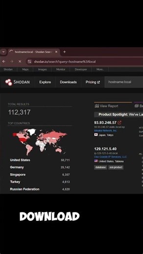 Download Shodan Results in 1 Click | Easy Hack Tutorial 2025 #shodan #recon