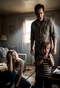 When my husband yanked my hair and twisted my arm, I caught my son’s eyes and gave the smallest, almost imperceptible nod. My five-year-old’s hands shook as he grabbed the phone and dialed the secret number. “Grandpa… Dad is hurting Mommy!” he cried, voice trembling. On the other end, there was a sharp intake of breath, a rustle, and then a low, steady voice, trembling just slightly: “Stay where you are. I’m coming.” And in that moment, everything truly began. Everyone thought I had it all: a su