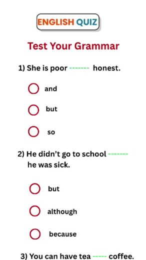 English Quiz - Can you get all right? #quizchallenge #englishquiz #learnontiktok #fypppppppppppppp #viral