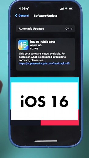 Who’s trying put iOS 16? #ios16 #iphoneupdate #iphonetips #iphonetricks #tech