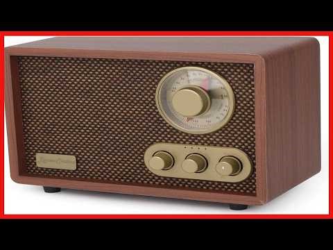 Retro AM/FM Radio with Bluetooth: Classic Style Meets Modern Sound