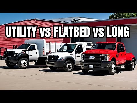 Is a Flatbed, Utility Body, or Long Bed Best for Your Work Truck?