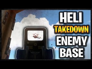 Taking Down The HELI from a RAIDED ENEMY BASE | Rust Raid Diary S8E6