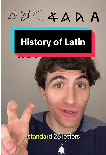 A brief history of the Latin alphabet… #language #linguistics #latin #history #tiktoklearningcampaign