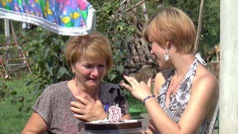 Girl Drops Birthday Cake