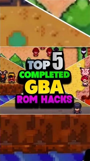 Top 5 Pokemon GBA ROM HACKS You Must Try ! #pokemon #pokemongbaromhack #pokemonromhacks2026