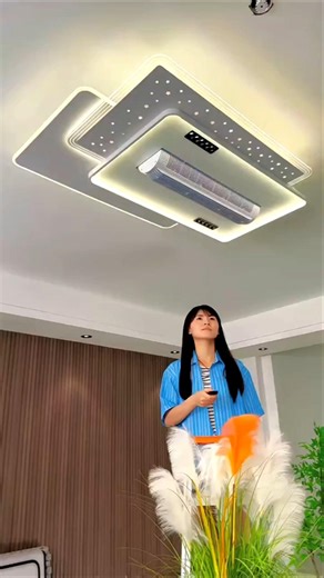 New Fan Light ❄️ AC Jaisa Cooling | Remote Control Fan Light Review2️⃣