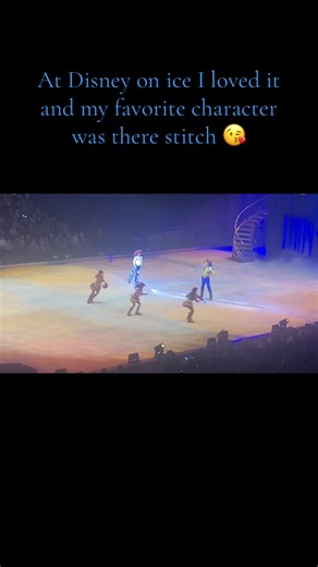 🩵💙 love stitch and princess Tiana 💚💚 | Disney On Ice
