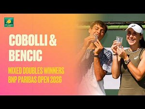 Cobolli & Bencic v Dabrowski & Glasspool | Match Highlights | Mixed Doubles Final | BNP Paribas Open