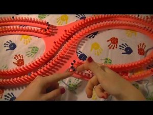 E Wrap Cast Bind On Tutorial Using S Loom