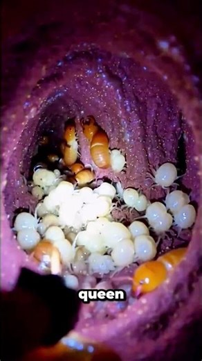 What the Termite Queen's Chamber Actually Looks Like #shorts #discovery