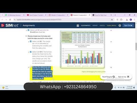 Excel 2021 In Practice -Module 5 Independent Project 3-4 | Excel-Ch 5 Independent Project 3-4|SIMnet