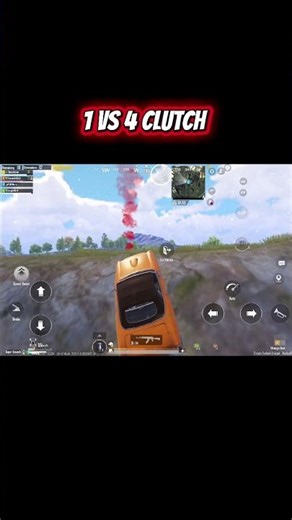 💥"1vs4 Squad Wipe - Perfect Aim, Perfect Rush!" #pubgmobile