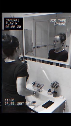 Scary Truth Behind this mirror || #travel #scary #mirror #shorts