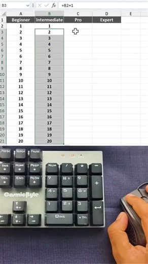 Beginner vs Excel Expert in Excel ‼️