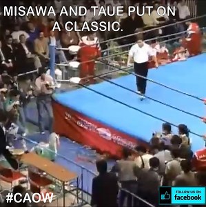 Mitsuharu Misawa and Akira Taue, put on this clinic. 🥰 #ajpw #wrestling #puroresu #shorts #match | Chuckie's Art of Wrestling