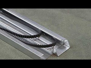 Marantec 2-piece Rail Assembly and Installation