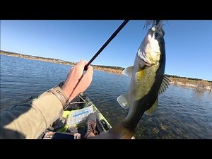Fall Kayak Fishing Canyon Lake TX. Vlog 3