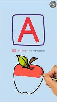 Learn Alphabets with live examples | ABCD for kids | WATRstar #shorts #abcd