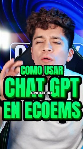 HOW TO USE CHAT GPT FOR ECOEMS 2026?