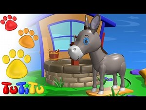 TuTiTu Animals 🌻 Donkey 🌼 Educational Animal Toy Building for Toddlers