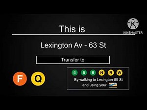 MTA Train Announcements. B Train via The F Line From Brighton Beach to Forest Hills-71st Avenue.