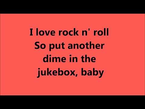 Joan Jett I Love Rock N Roll lyrics