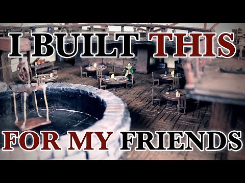 I Built the Yawning Portal from Waterdeep! (for a SHOW?!)