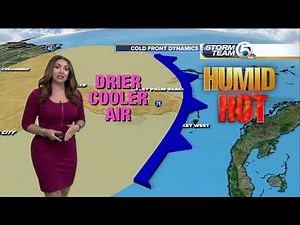 Storm Team 5 Meteorologist Felicia Combs explains cold fronts