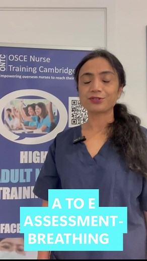 Come and watch our new short video breathing assessment for NMC OSCE exam. #bestoscetraining #positivevibesonly #NMCOSCE #yearendplanning | OSCE Nurse Training Cambridge