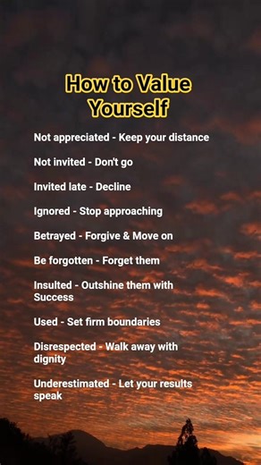 How to Value Yourself | 10 Powerful Rules 💪🏻