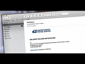 USPIS Postal Service Email Scam PSA
