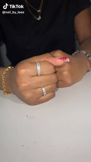 Red🌺✨💅@Merry #nails #nailinspo #nailbylee#prettynails#viral#fyp#nailart#pinknails