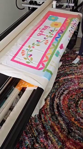 Im ready, are you? Four Seasons Quilt Camp begins Monday! Take advantage of early-bird pricing, enroll before Monday! Okay, and because I know you're going to ask. 😉 I'm loading my quilt backing, batting, and panel onto my Gammill 22" machine. I've always loaded completely from the front. Why? Because I've always had a very small quilting space, so, accessing the back of my machine isn't as easy as if I had a large space. 🙃 Why do I pin? Do I float my quilt tops? These are two things that I'm 