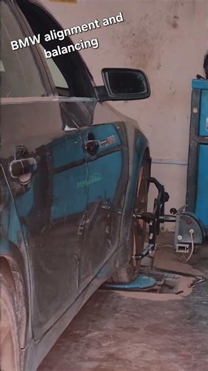 #BMW alignment and balancing