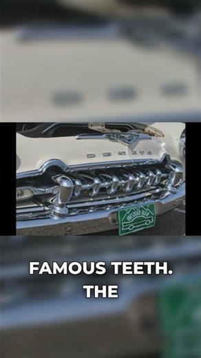 The Iconic 'Teeth' Grill of the 1955 DeSoto!
