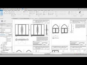 Revit Window Family with FULLY AUTOMATED Legend Drawings