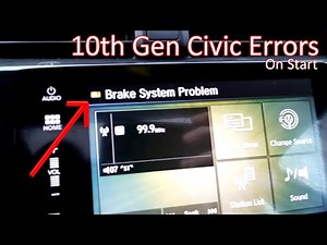 2016 Civic Errors on Startup From Accessory Mode